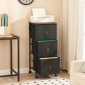 3-Drawer File Cabinet - 15.7D x 15.7W x 38.1H