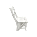 Carolina Living Folding Library Chair - Antique White
