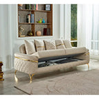Orlando Convertible Sleeper 3 Seat Modern Comfortable Sofa