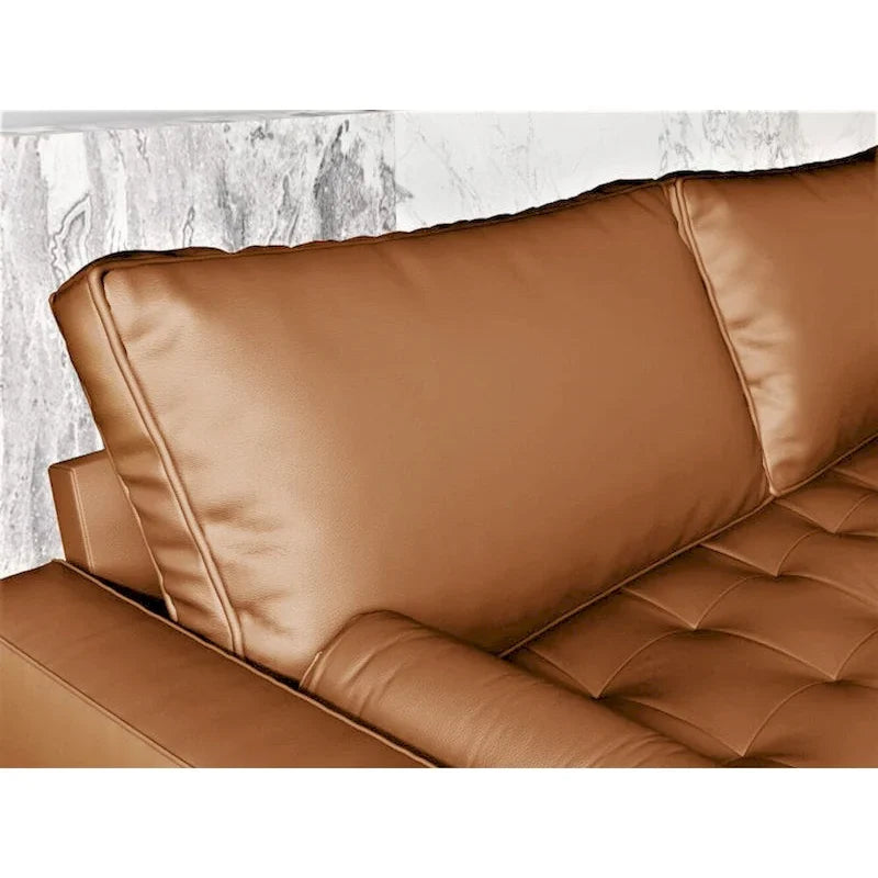 Aisha 70 Faux Leather Sofa