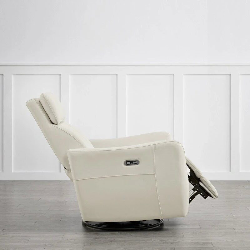 Merlin Power Swivel Glider Rocker Recliner Nursing Chair Recliner