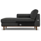 WYNDENHALL Brixley Mid Century 102 inch Wide Left Sofa Sectional