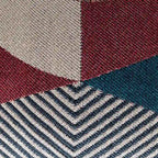 Jani Martinique 18 x 18 x 18 Square Indoor/Outdoor Pouf Ottoman