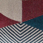 Jani Martinique 18 x 18 x 18 Square Indoor/Outdoor Pouf Ottoman