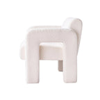 31.10 Wide Boucle Upholstered Accent Chair for Living Room