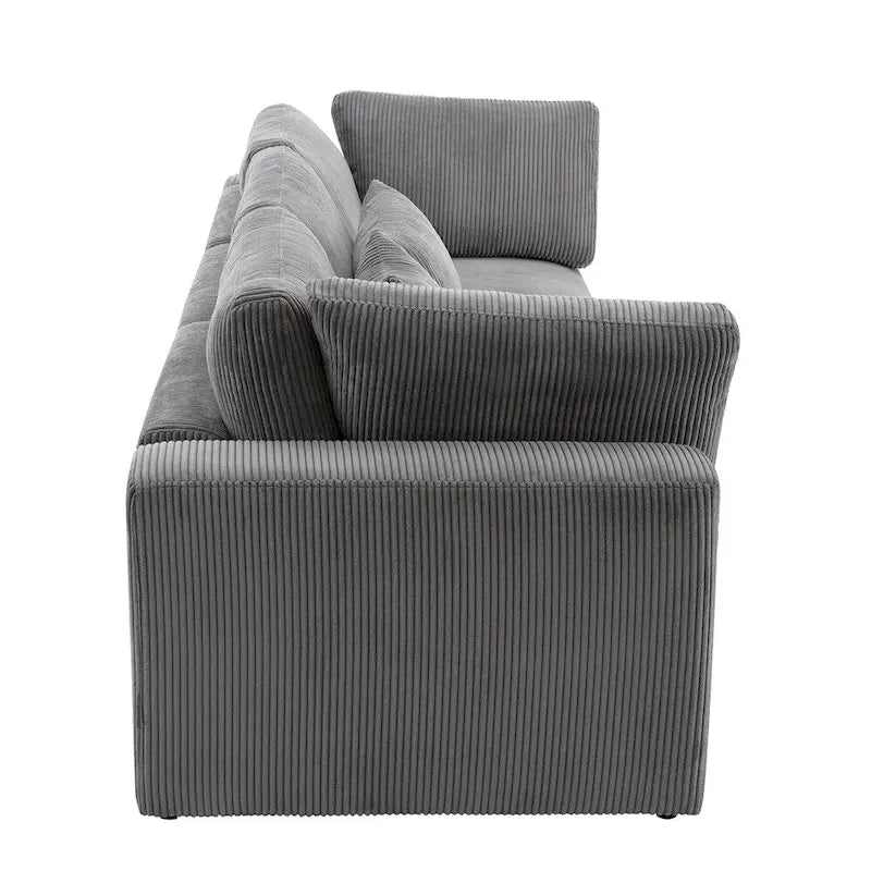105 3 Seater Sofa with Removable Back Cushions and 5 Pillows