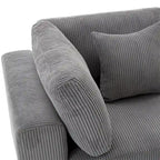 105 3 Seater Sofa with Removable Back Cushions and 5 Pillows