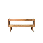Oak-ish Nordic Storage Bench