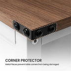 Coffee Table with 4 Storage Drawers - 19.7D x 43.3W x 19.5H