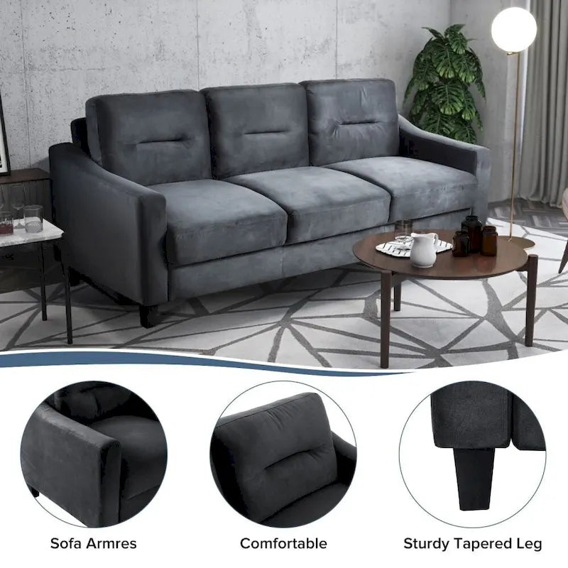 Comfortable Sectional Couches for Living Room/Bedroom/Office/Small Space
