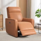 32.3 Wide Power Swivel Rocker Recliner Chairwith USB Ports