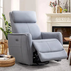 32.3 Wide Power Swivel Rocker Recliner Chairwith USB Ports