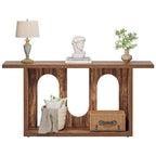 70.87-inch Wood Sofa Console Table for Entryway Living Room