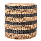 Lily Woven Seagrass And Water Hyacinth Accent Table by East at Main