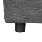 92.9W L-shaped Modular Sectional Sofa with Cushions and 3 Pillows