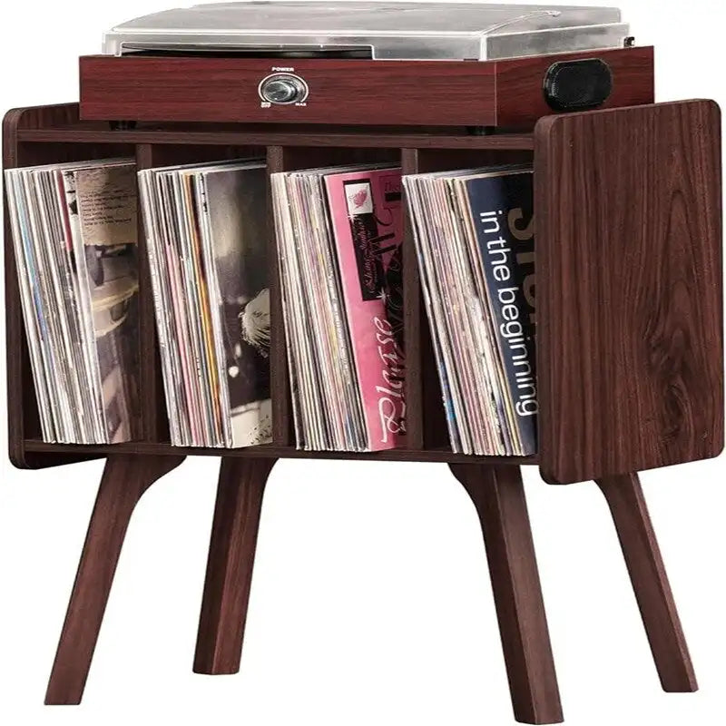 Small Record Player Stand Width 11.7 in - 16.5 x 11.7 x 26.1