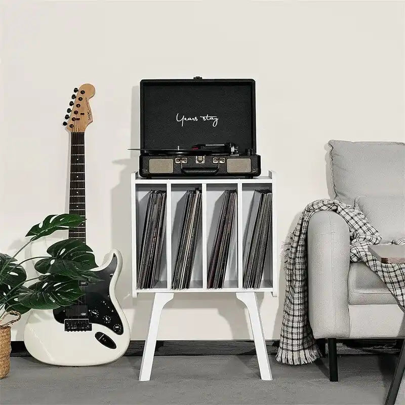Small Record Player Stand Width 11.7 in - 16.5 x 11.7 x 26.1
