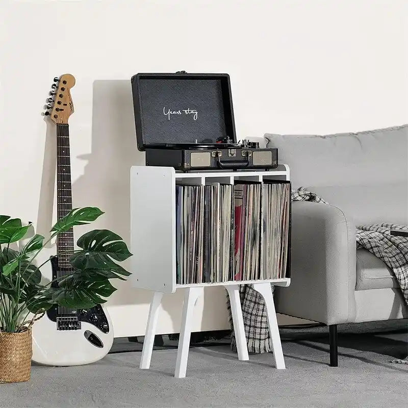 Small Record Player Stand Width 11.7 in - 16.5 x 11.7 x 26.1