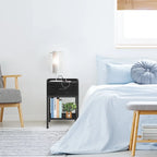 Nightstand with Charging Station and USB Ports