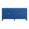 Ash Veneer 60 Sideboard Cabinet with Adjustable Shelves