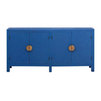 Ash Veneer 60 Sideboard Cabinet with Adjustable Shelves
