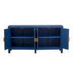 Ash Veneer 60 Sideboard Cabinet with Adjustable Shelves