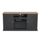 54 in. TV Stand Console for TVs up to 60 in. with Electric Fireplace - 54 in Width
