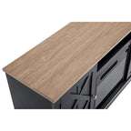 54 in. TV Stand Console for TVs up to 60 in. with Electric Fireplace - 54 in Width