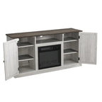 54 in. TV Stand Console for TVs up to 60 in. with Electric Fireplace - 54 in Width