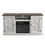 54 in. TV Stand Console for TVs up to 60 in. with Electric Fireplace - 54 in Width