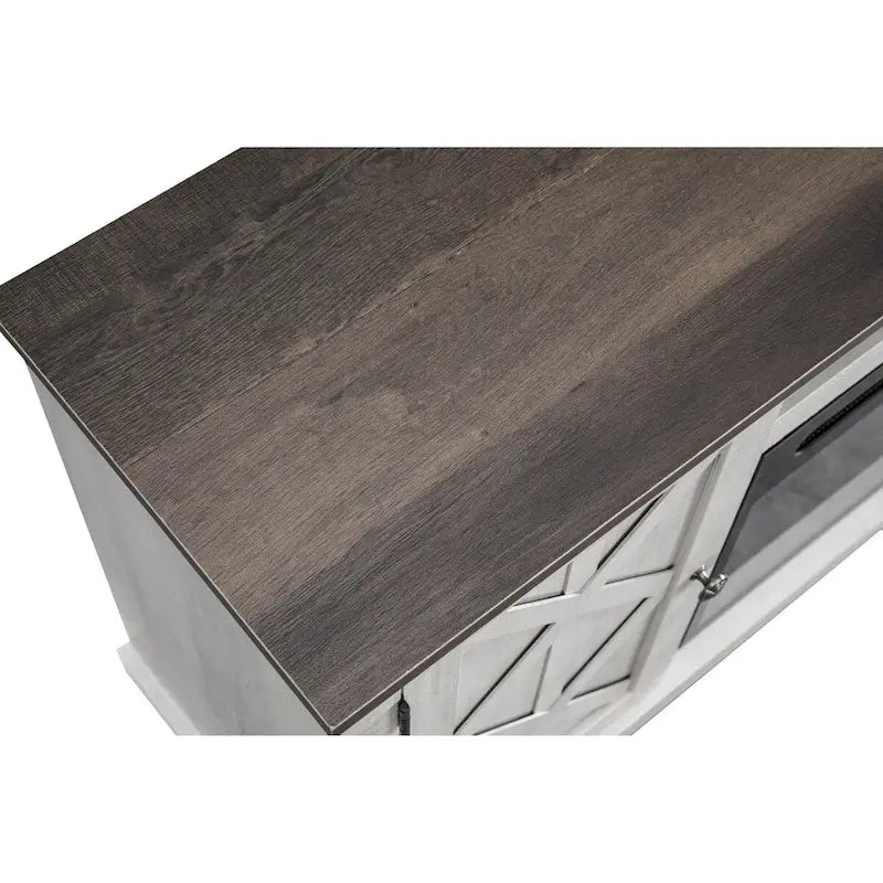 54 in. TV Stand Console for TVs up to 60 in. with Electric Fireplace - 54 in Width