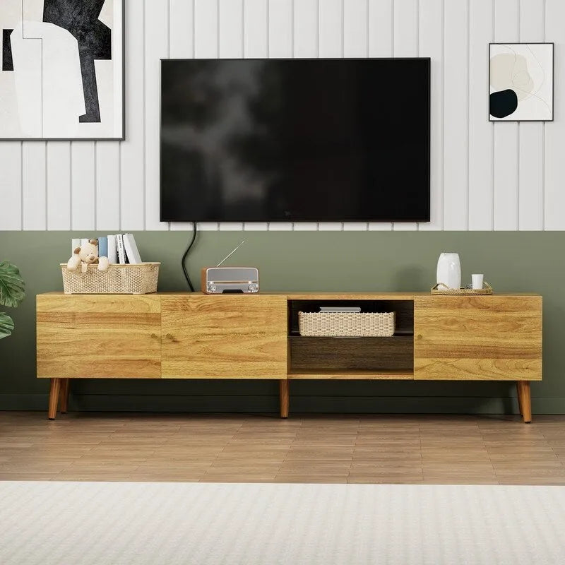 68.9W Modern TV Stand for TVs up to 70 Inches - 65 inches