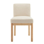 Bloomfield Chenille Low-Back / High-Back Dining Side Chair (Set of 2)