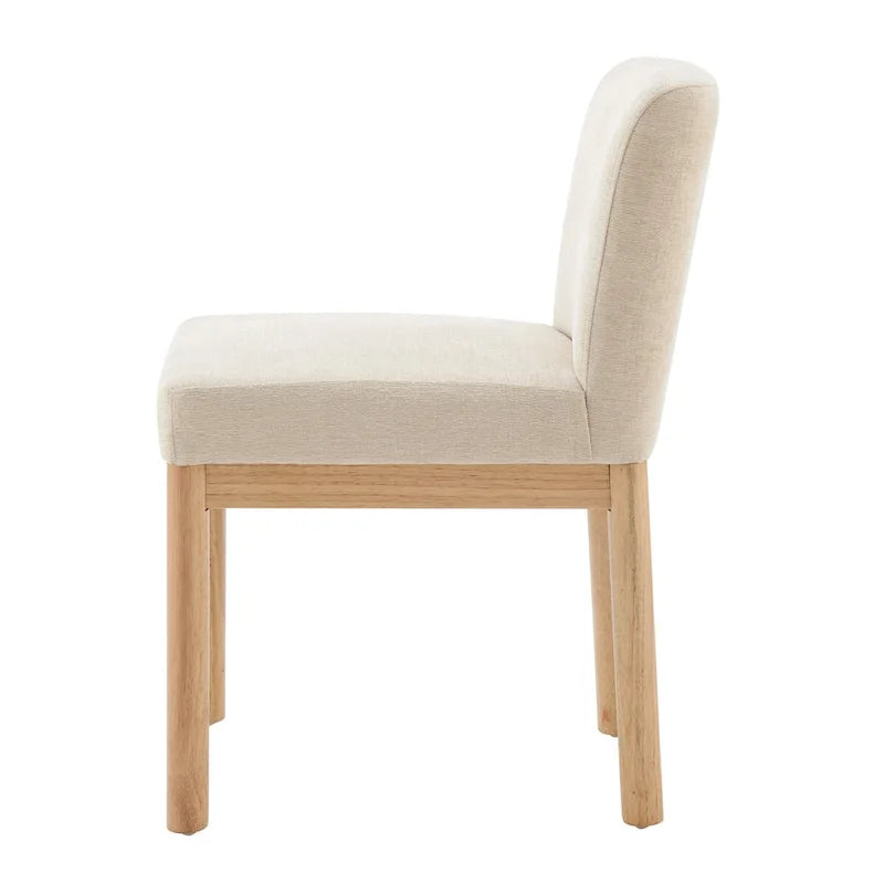 Bloomfield Chenille Low-Back / High-Back Dining Side Chair (Set of 2)