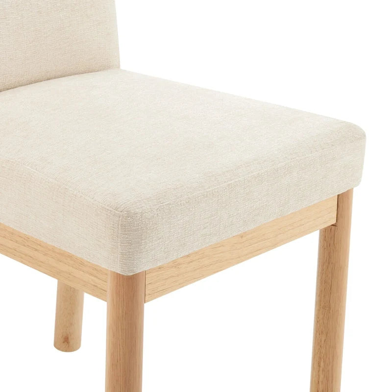 Bloomfield Chenille Low-Back / High-Back Dining Side Chair (Set of 2)