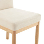 Bloomfield Chenille Low-Back / High-Back Dining Side Chair (Set of 2)