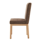 Bloomfield Chenille Low-Back / High-Back Dining Side Chair (Set of 2)