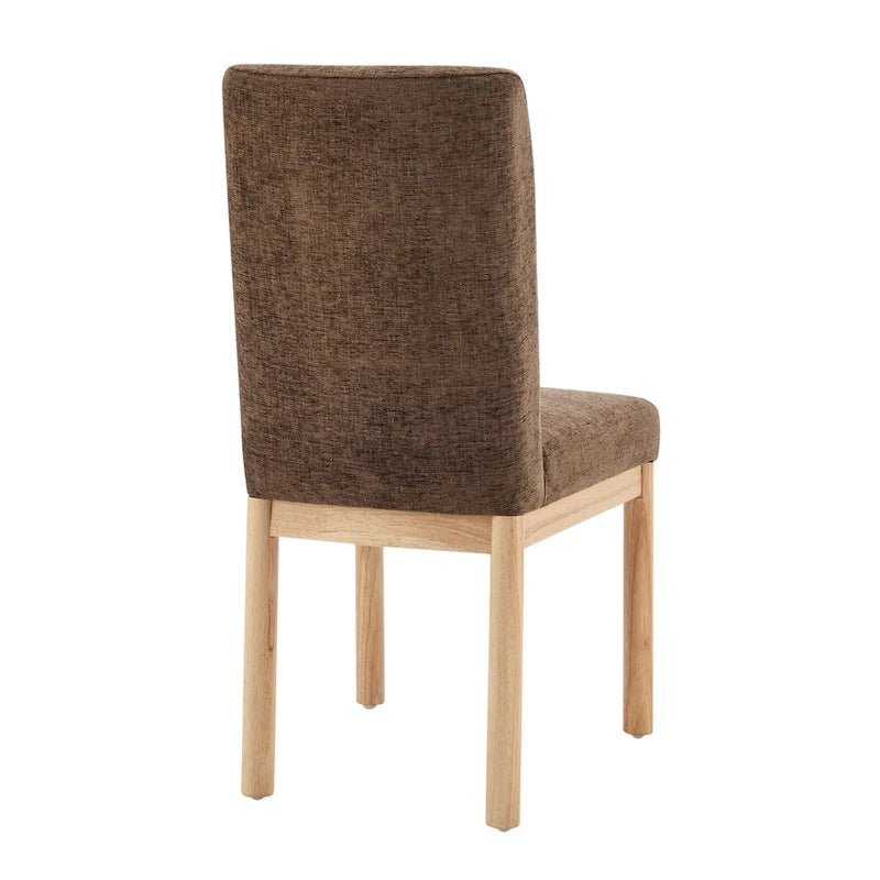 Bloomfield Chenille Low-Back / High-Back Dining Side Chair (Set of 2)