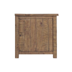 Monterey Solid Wood Chairside End Table with Hidden Power Outlets