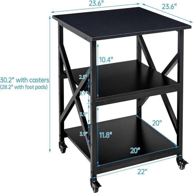 23.6 Inches Large Printer Stand