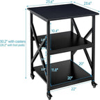 23.6 Inches Large Printer Stand