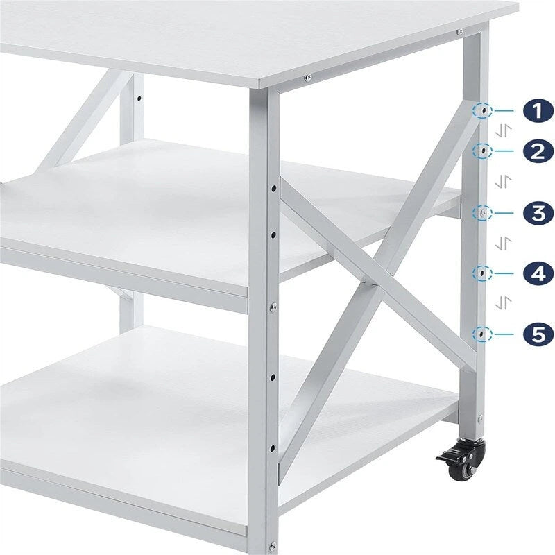23.6 Inches Large Printer Stand