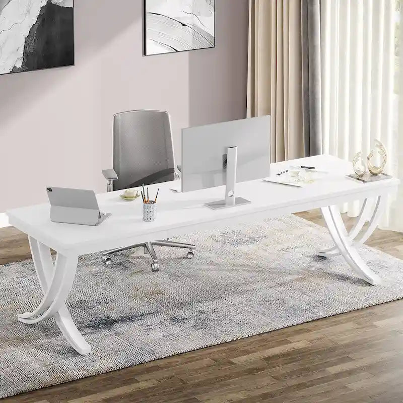 78 Computer Desk for Home Office, Rectangular Writting Table for Study Room