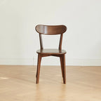 Dining chair wooden FAS grade natural wood solid chair table chair wooden living room chair simple and natural 46.5 * 54 * 80cm