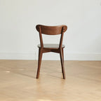Dining chair wooden FAS grade natural wood solid chair table chair wooden living room chair simple and natural 46.5 * 54 * 80cm