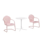 Crosley 3pc Tulip Retro Metal Bistro Set