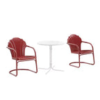 Crosley 3pc Tulip Retro Metal Bistro Set