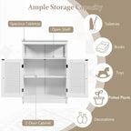 Bathroom Storage Cabinet - 12D x 23.5W x 31.5H