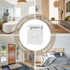 Bathroom Storage Cabinet - 12D x 23.5W x 31.5H