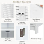 Bathroom Storage Cabinet - 12D x 23.5W x 31.5H